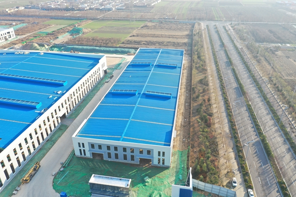山東乾鋼金屬科技有限公司二期鋼結構工程